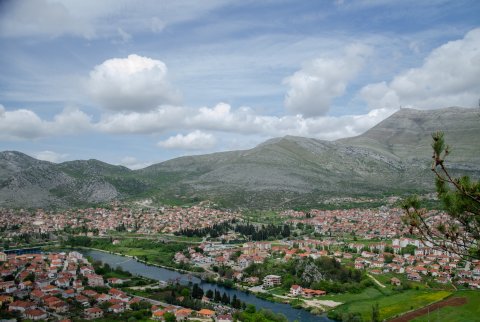 město Trebinje v Bosenské Republice Srbské