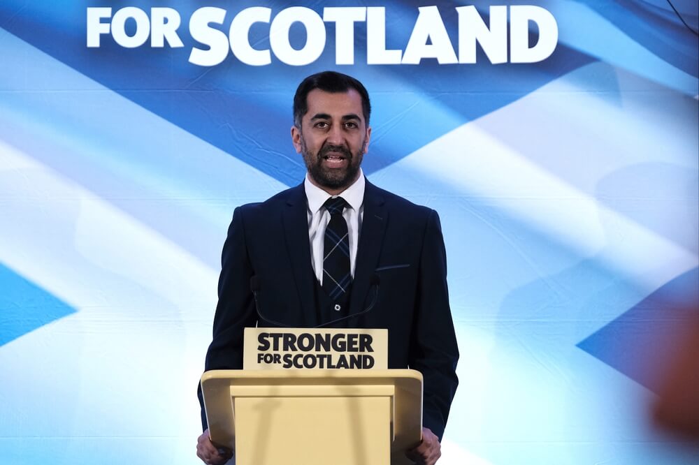 Skotský premiér Humza Yousaf. Foto: Shutterstock 