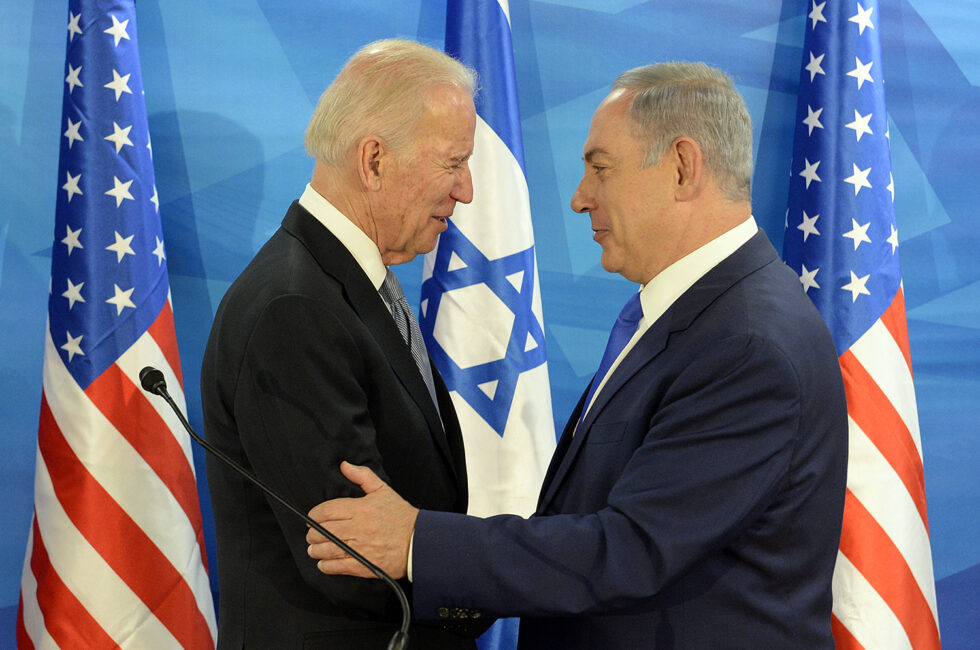 Joe Biden a Benjamin Netanjahu Foto: U.S. Embassy Jerusalem, Flickr CC BY 2.0 DEED