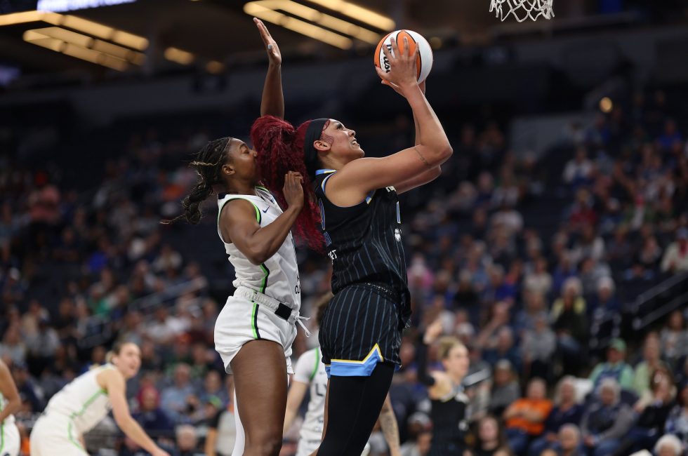 MN Lynx vs Chicago Sky (před sezónou), 3. května 2024 v Target Center v Minneapolisu, Minnesotě. Foto: John McClellan, Flickr (CC BY-SA 2.0 DEED)