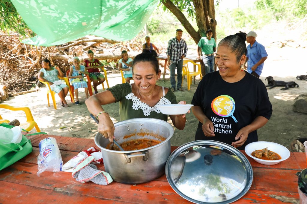 World Central Kitchen v Mexiku, které v roce 2023 zasáhl hurikán Otis Foto: World Central Kitchen/WCK.org