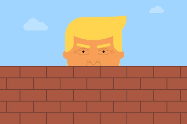 Karikatura Donalda Trumpa. Foto: Shutterstock