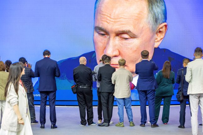 Přenos rozhovoru s ruským prezidentem Vladimirem Putinem | Foto: Alexey Smyshlyaev / Shutterstock