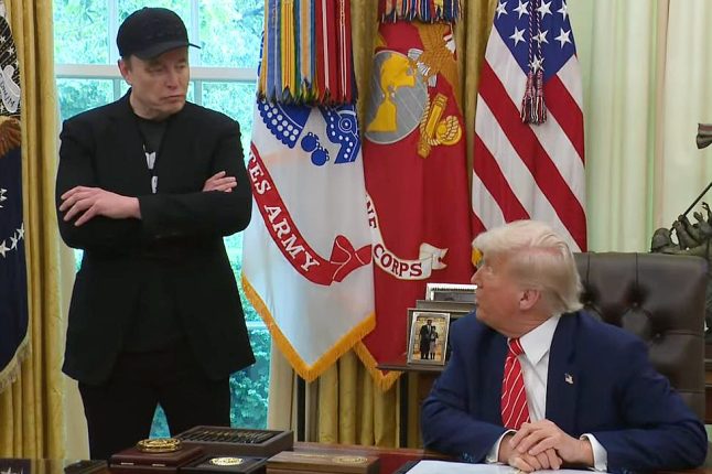 Elon Musk a Donald Trump na společné tiskové konferenci v Bílém domě | Foto: The White House / YouTube