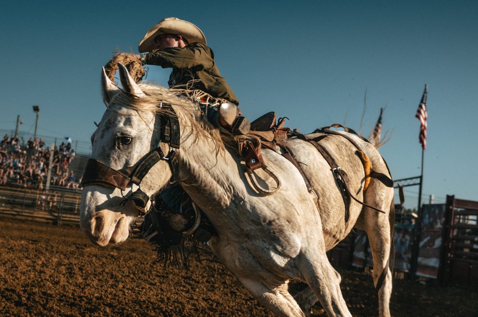 Americké rodeo se neomezuje jen na splašené býky | Foto: Petr Chodura / Voxpot
