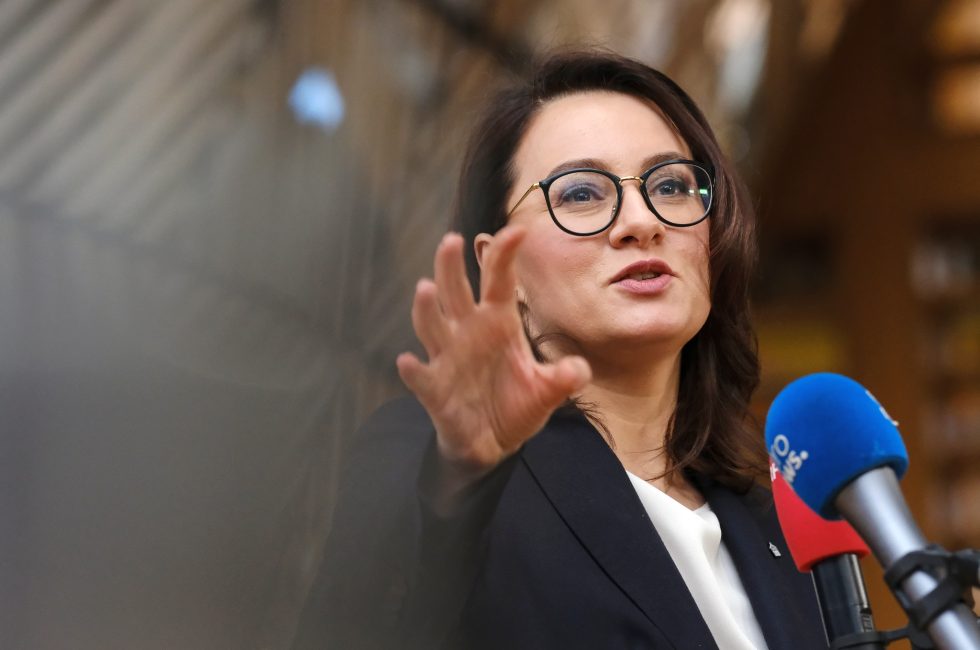 Ukrajinská premiérka Julija Svyrydenko | Foto: Alexandros Michailidis / Shutterstock