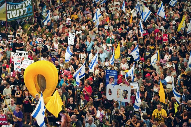 Demonstrace v Tel Avivu | Foto: Vladi Konov / Shutterstock