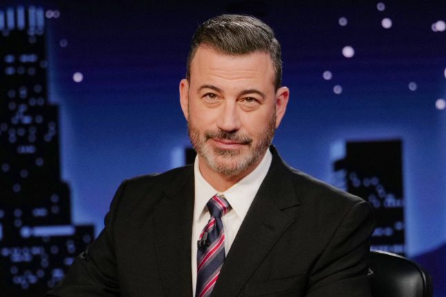 Jimmy Kimmel ve své late night show | Foto: Randy Holmes / Disney
