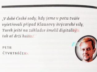 Opravdu tohle Petr Čtvrtníček v Reflexu řekl? | Foto: Petr Pijáček / Grafika: Voxpot