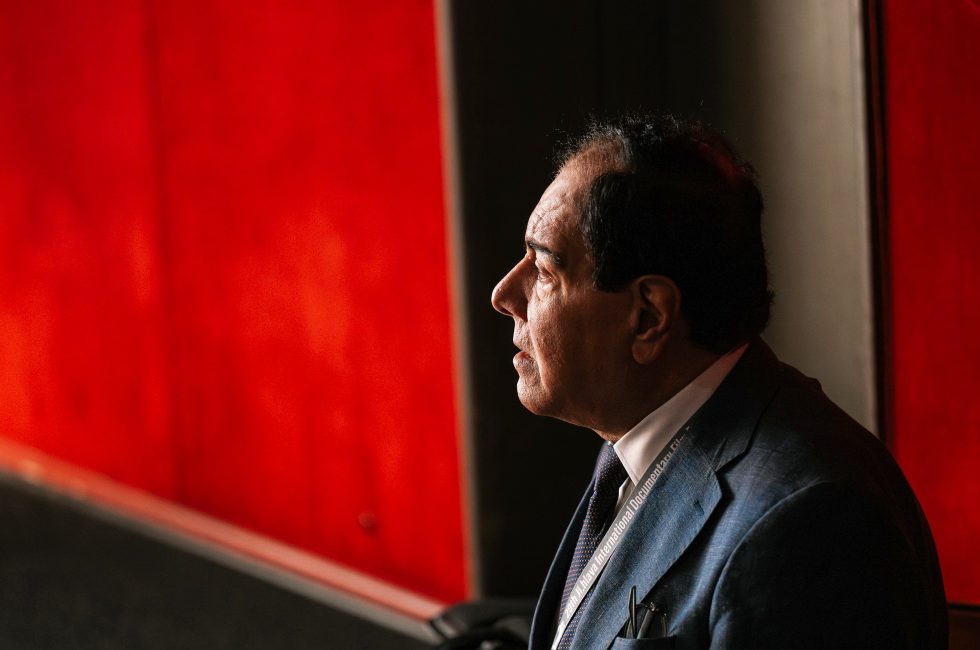 Izzeldin Abuelaish na Mezinárodním festivalu dokumentárních filmů Ji.hlava | Foto: Léa Decroix / MFDF
