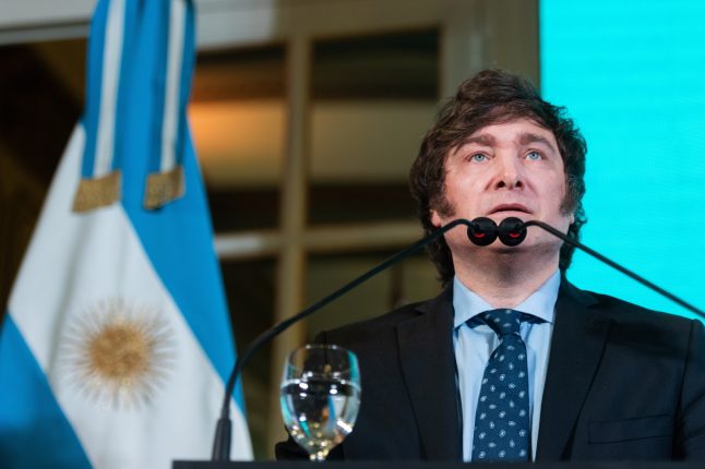 Argentinský prezident Javier Milei | Foto: Matias Lynch / Shutterstock