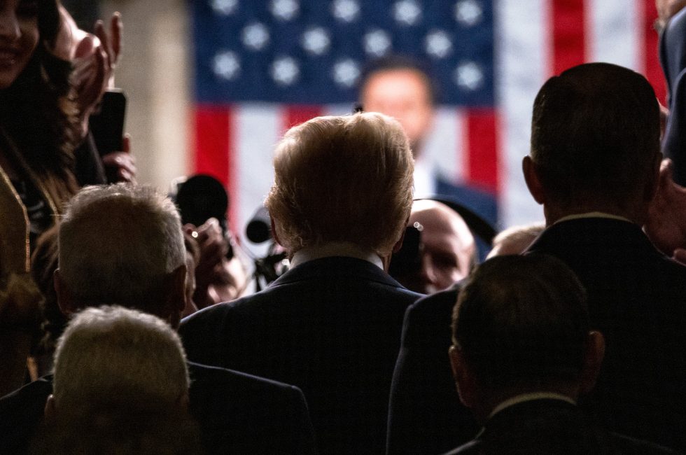Americký prezident Donald Trump při vstupu do Kongresu | Ilustrační foto: Joshua Sukoff / Shutterstock