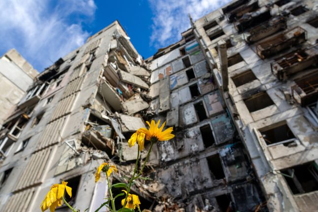 Ruskem rozbombardovaný ukrajinský věžák | Foto: Shutterstock
