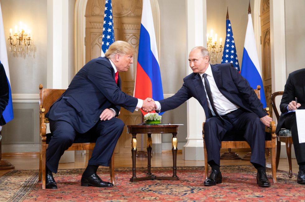 Donald Trump s Vladimirem Putinem | Ilustrační foto: Bílý dům / Flickr