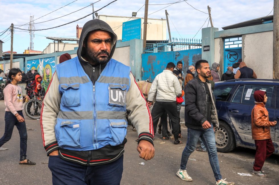 Příslušník organizace UNRWA v Gaze | Ilustrační foto: Anas-Mohammed / Shutterstock